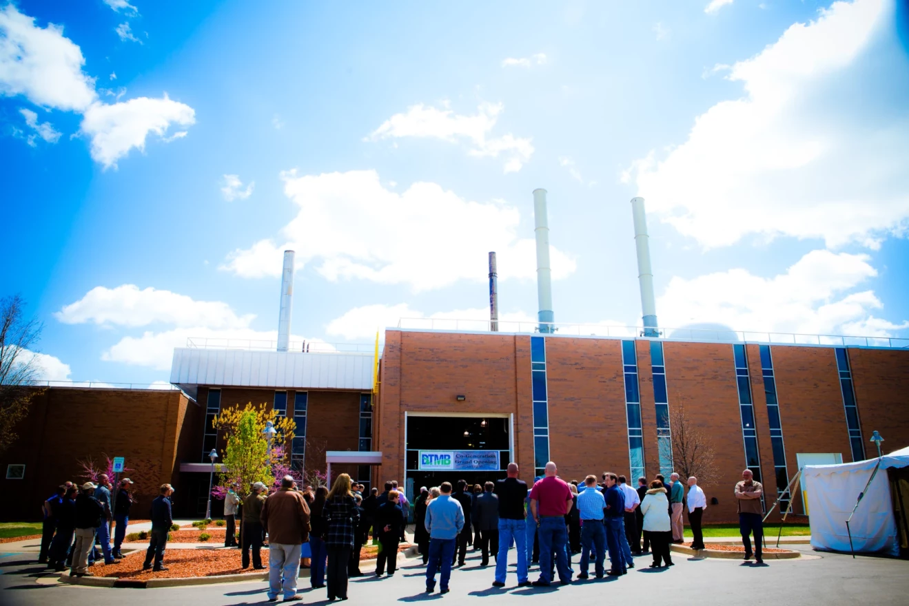 This energy center powers the state of Michigan Secondary Complex in Dimondale.